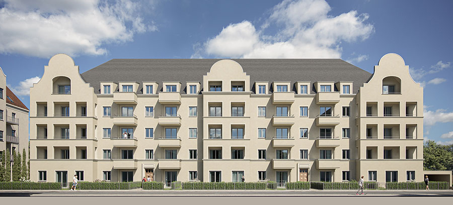 M1 Wohnen in Regensburg - Ein- und Zweizimmerwohnungen - Ansicht Maierhoferstraße